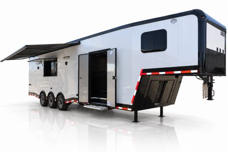 New 2026 Cargo Mate 8.5X40FT Race Trailer W/3-10K Axles