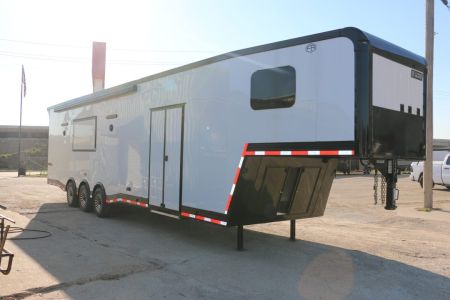 New 2026 Cargo Mate 8.5X40FT Race Trailer W/3-10K Axles