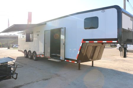New 2026 Cargo Mate 8.5X40FT Race Trailer W/3-10K Axles