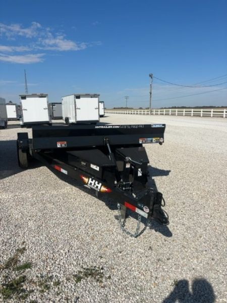 New 2027 H&H Trailers 82x20 Electric Tilt Speed Loader Car Hauler Trailer, 10K