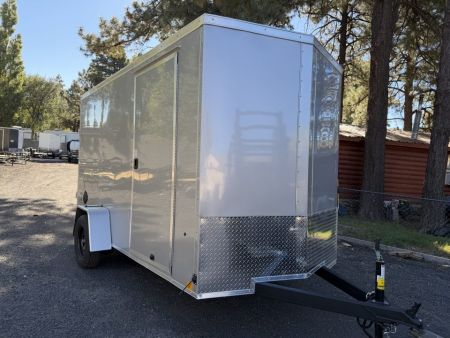 New 2027 Look Trailers 6X12 ST DLX Ramp Cargo / Enclosed Trailer