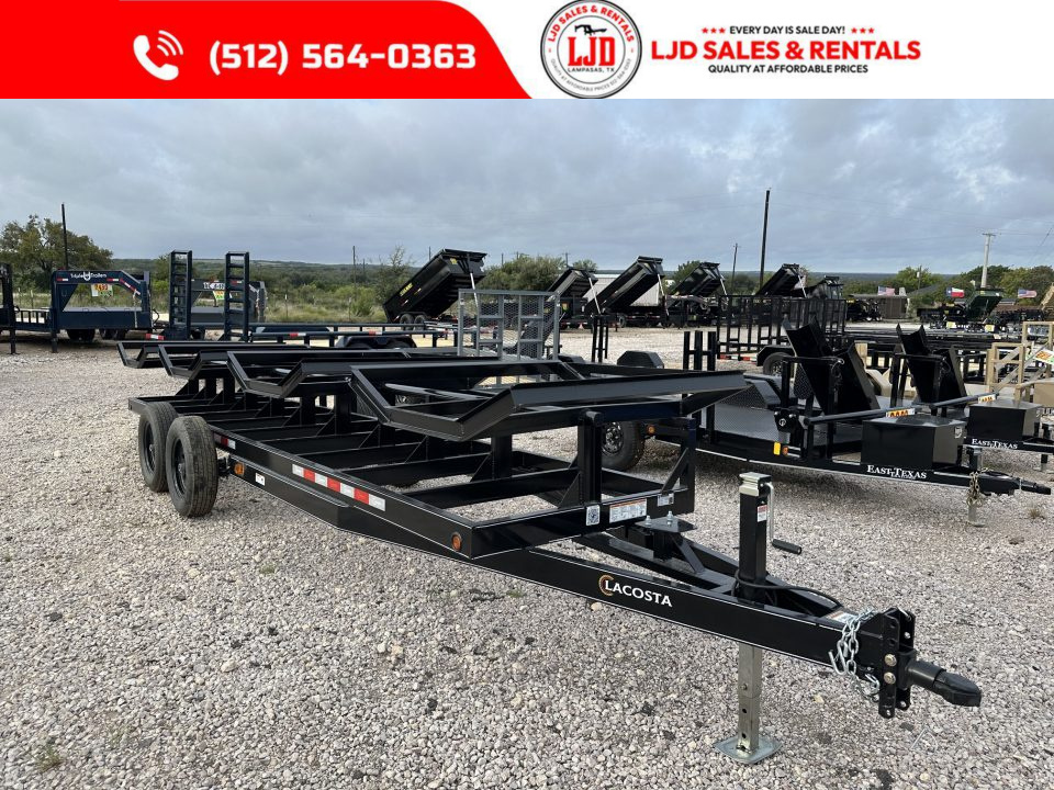 New 2027 Lacosta Trailers - 4 x 20' - 4 Bale - 7K GVWR