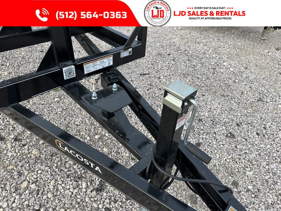 New 2027 Lacosta Trailers - 4 x 20' - 4 Bale - 7K GVWR