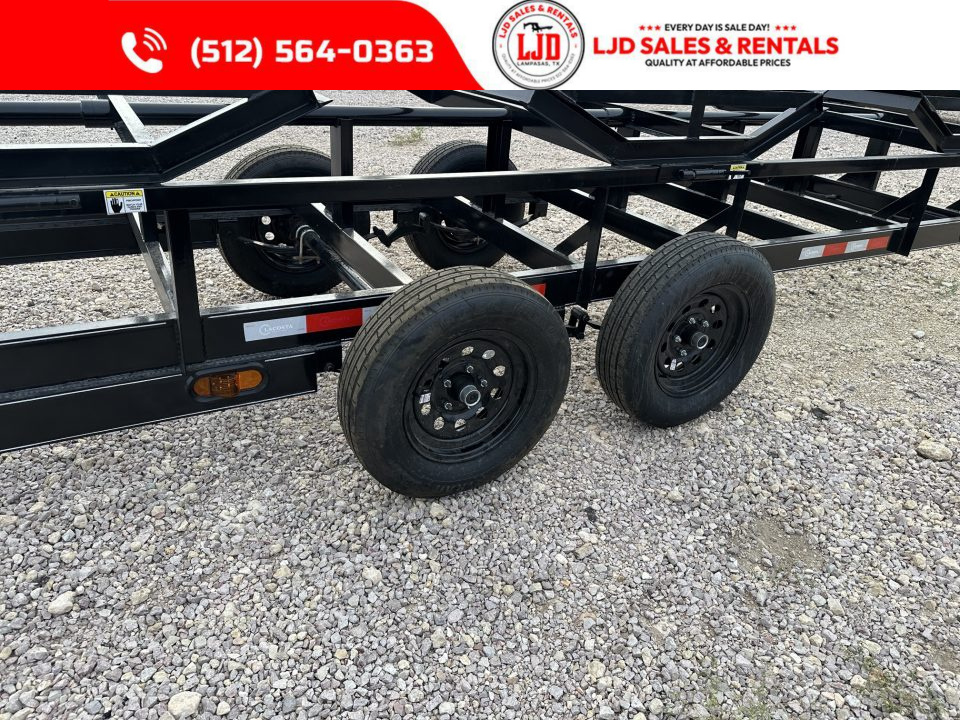 New 2027 Lacosta Trailers - 4 x 20' - 4 Bale - 7K GVWR