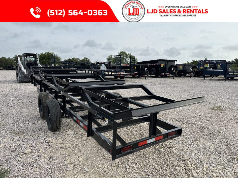 New 2027 Lacosta Trailers - 4 x 20' - 4 Bale - 7K GVWR