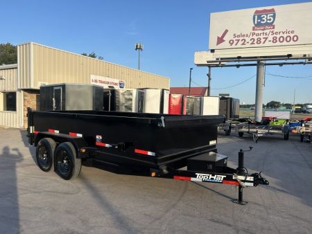 New 2027 Top Hat Trailers DE14 14'x83 x2' Dump Trailer