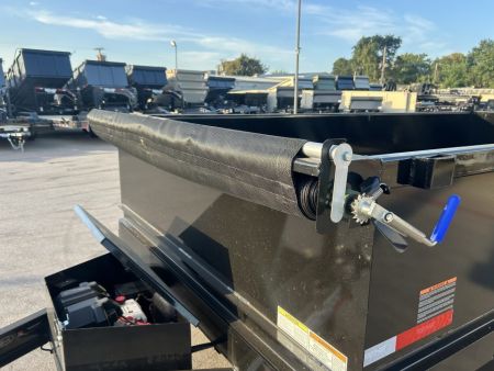New 2027 Top Hat Trailers DE14 14'x83"x2' Dump Trailer