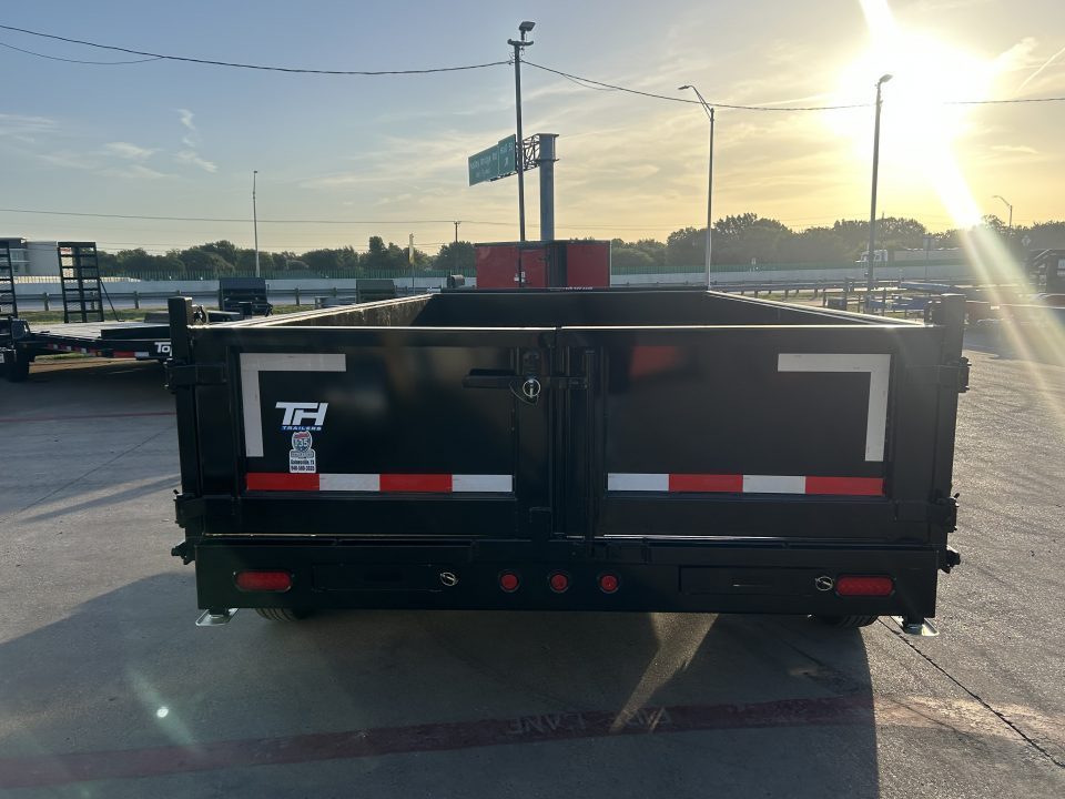 New 2027 Top Hat Trailers DE14 14'x83"x2' Dump Trailer