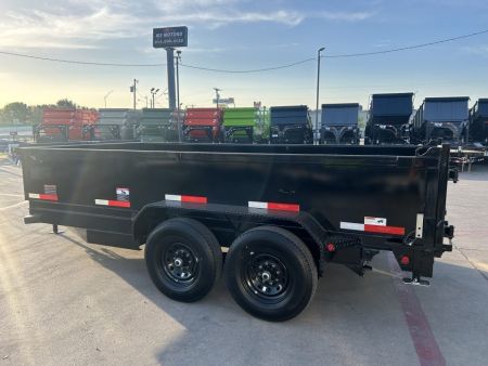 New 2027 Top Hat Trailers DE14 14'x83"x2' Dump Trailer