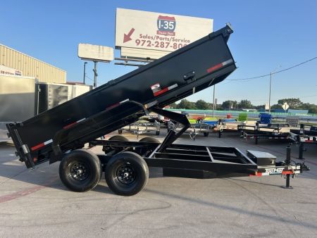 New 2027 Top Hat Trailers DE14 14'x83"x2' Dump Trailer