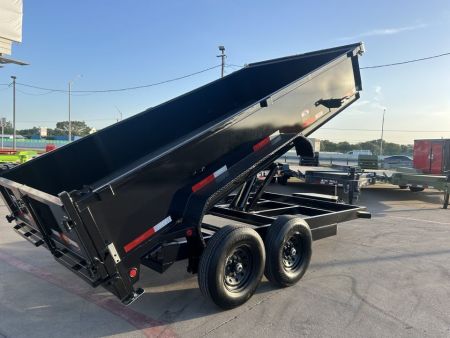 New 2027 Top Hat Trailers DE14 14'x83"x2' Dump Trailer