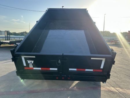 New 2027 Top Hat Trailers DE14 14'x83"x2' Dump Trailer