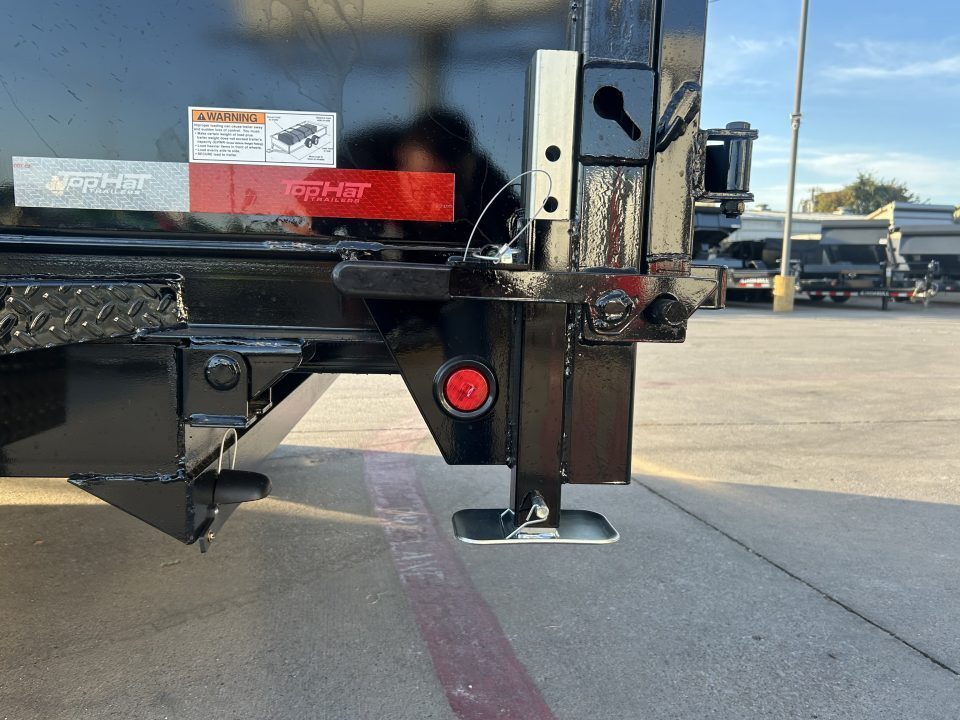 New 2027 Top Hat Trailers DE14 14'x83"x2' Dump Trailer