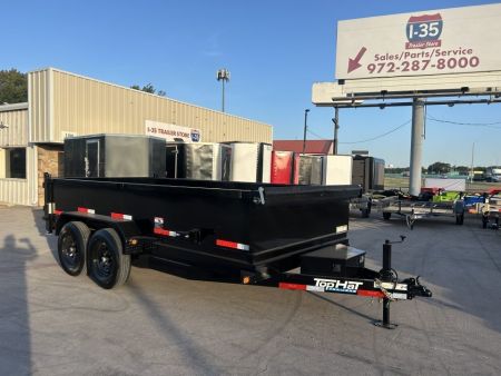New 2027 Top Hat Trailers DE14 14'x83 x2' Dump Trailer