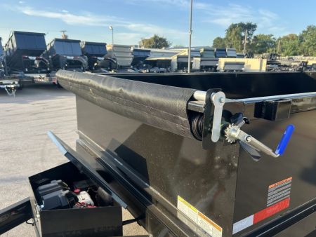 New 2027 Top Hat Trailers DE14 14'x83"x2' Dump Trailer