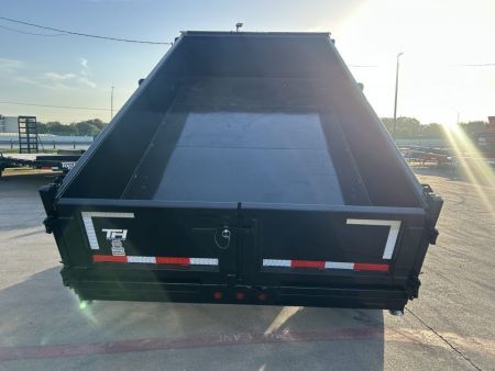 New 2027 Top Hat Trailers DE14 14'x83"x2' Dump Trailer