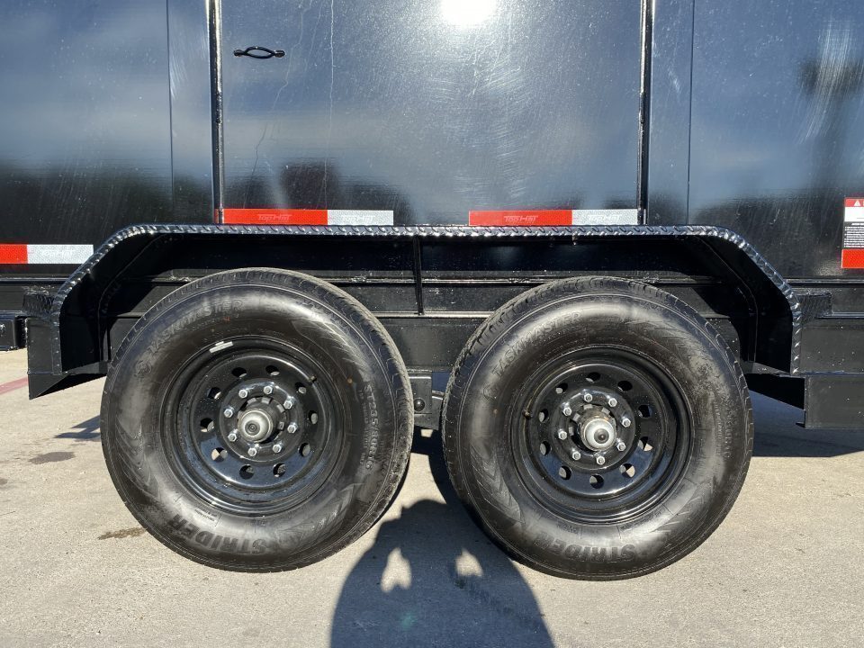 New 2027 Top Hat Trailers DE14 7'x14"x3' Dump Trailer