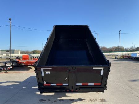 New 2027 Top Hat Trailers DE14 7'x14"x3' Dump Trailer