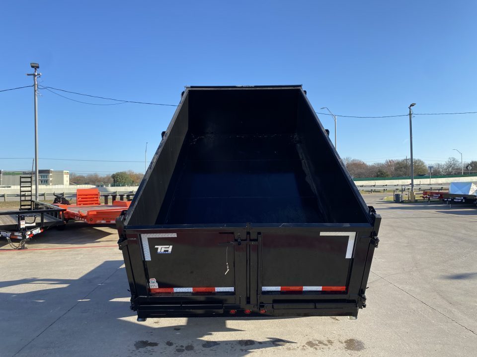 New 2027 Top Hat Trailers DE14 7'x14"x3' Dump Trailer