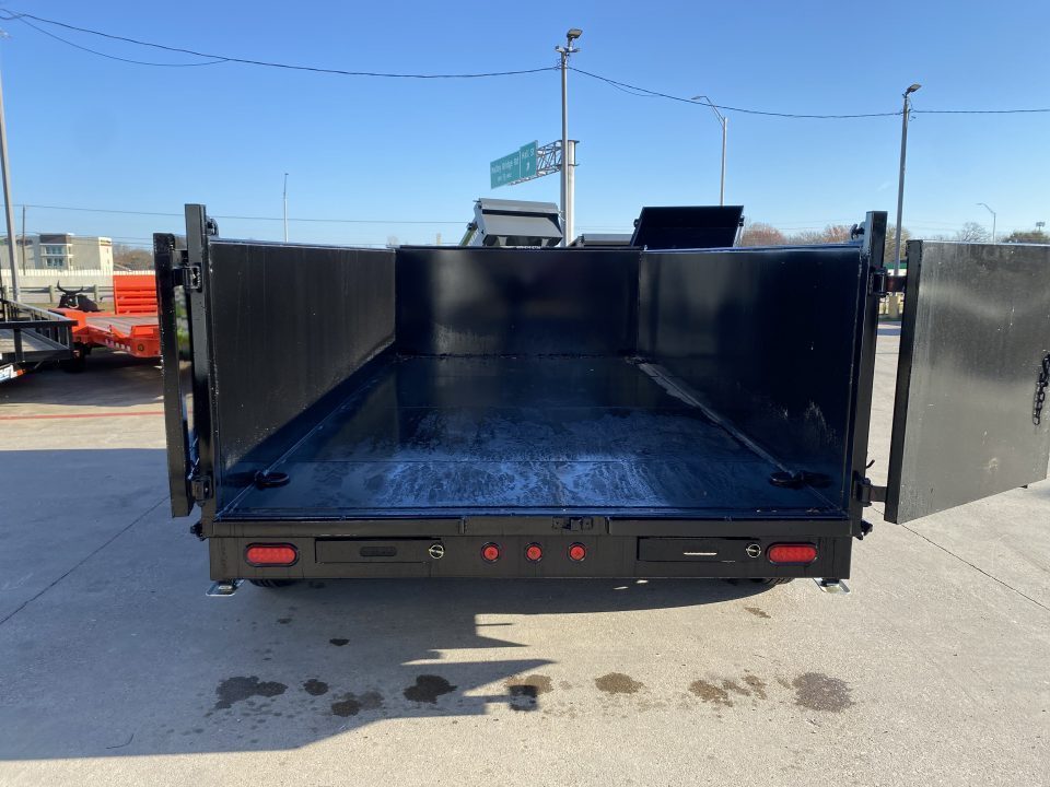 New 2027 Top Hat Trailers DE14 7'x14"x3' Dump Trailer