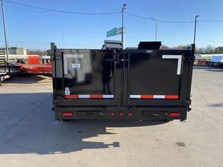 New 2027 Top Hat Trailers DE14 7'x14"x3' Dump Trailer