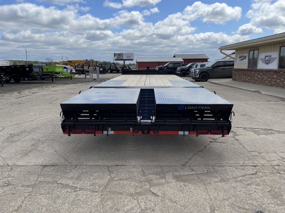 New 2027 Load Trail 102x24 14K Tag w/Max Ramps Equipment Trailer