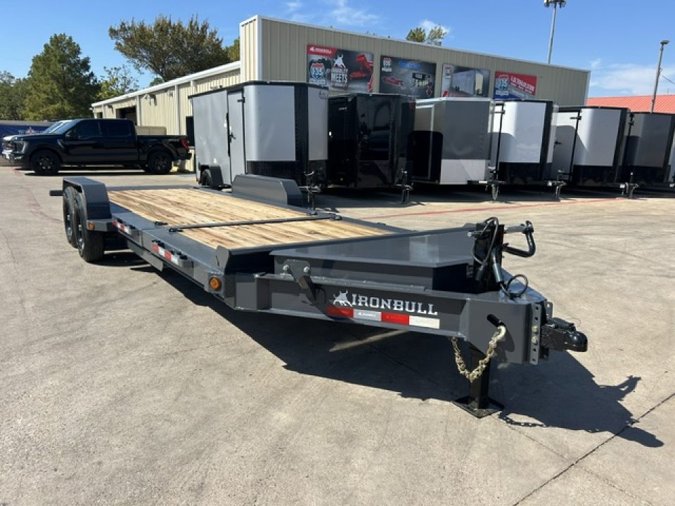 New 2027 Iron Bull TWB 83"x22' 14k Equipment Trailer