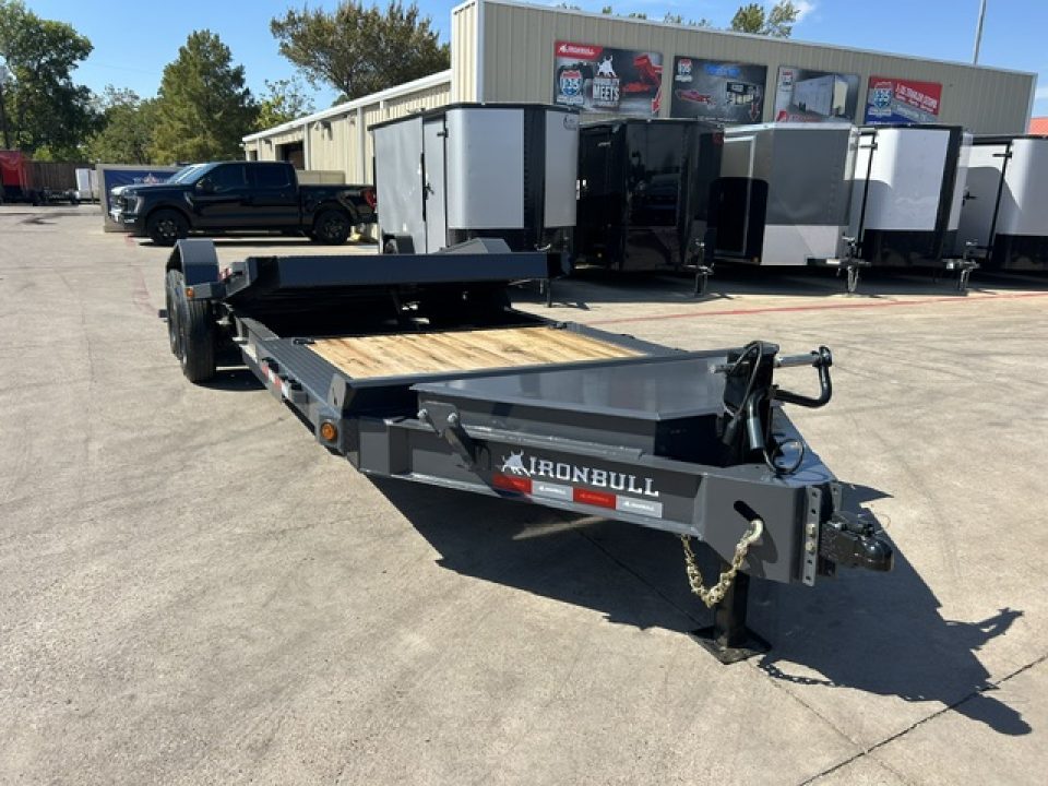 New 2027 Iron Bull TWB 83"x22' 14k Equipment Trailer