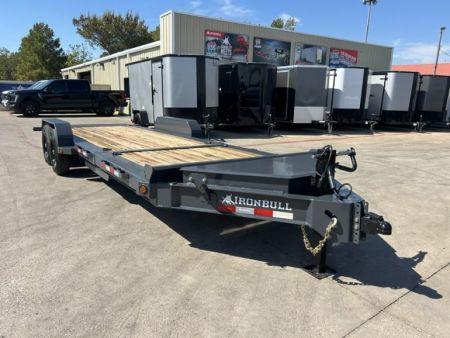 New 2027 Iron Bull TWB 83"x22' 14k Equipment Trailer