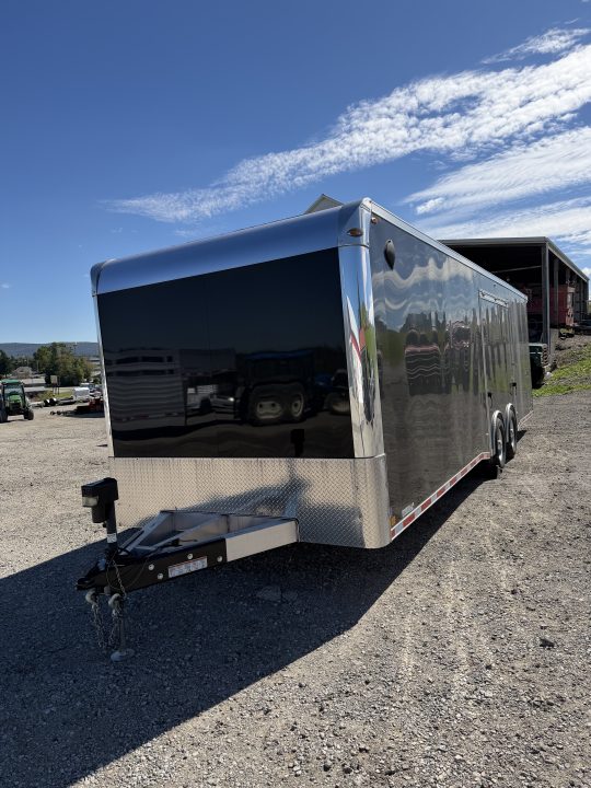 Used USED 2025 Legend 8.5 x 28 HD Trailmaster Race Series Car Hauler w/ Ramp