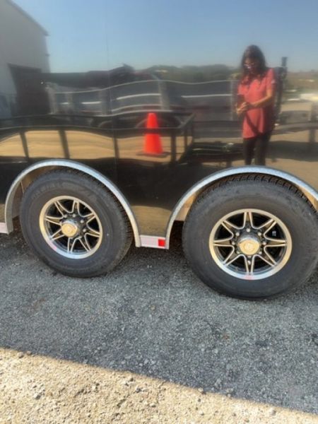 Used USED 2025 Legend 8.5 x 28 HD Trailmaster Race Series Car Hauler w/ Ramp