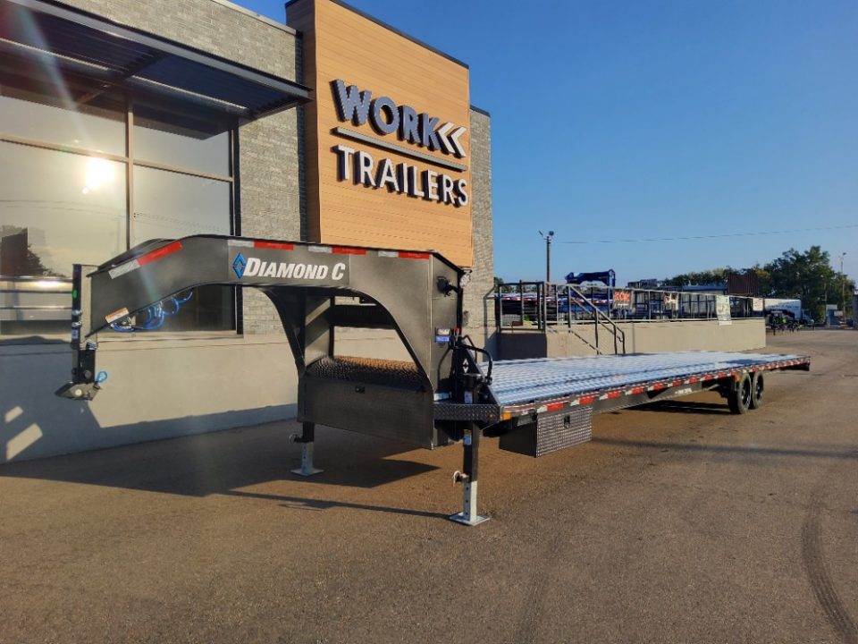 New 2027 Diamond C Trailers FMAX208SD-HS Flatbed Trailer