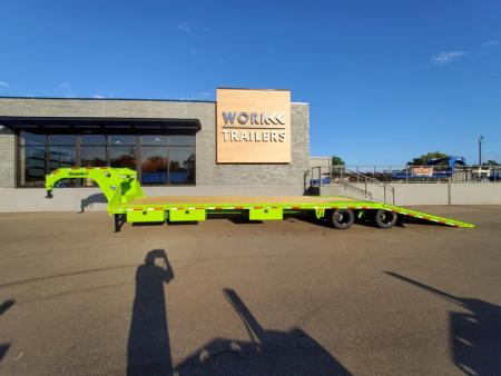 New 2027 Diamond C Trailers FMAX210HDT 2-PA Flatbed Trailer