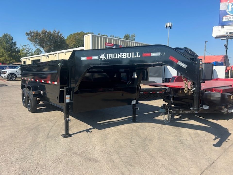 New 2027 Iron Bull DTG 7x16x3 Dump Trailer