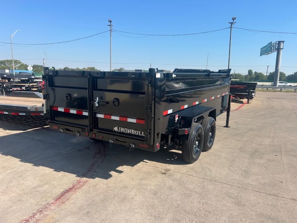 New 2027 Iron Bull DTG 7x16x3 Dump Trailer