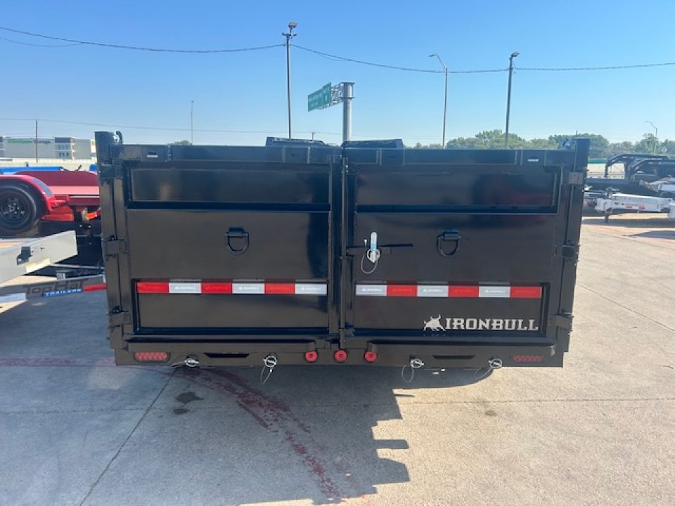 New 2027 Iron Bull DTG 7x16x3 Dump Trailer
