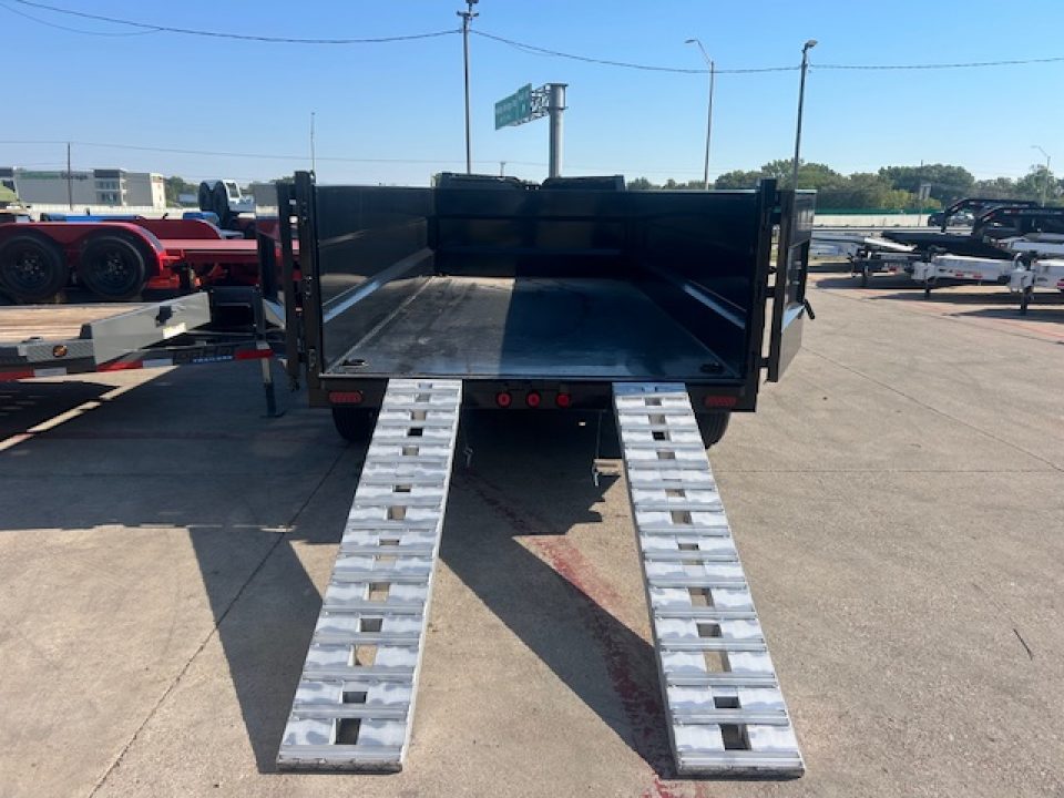 New 2027 Iron Bull DTG 7x16x3 Dump Trailer