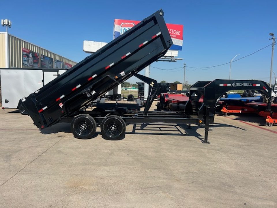 New 2027 Iron Bull DTG 7x16x3 Dump Trailer