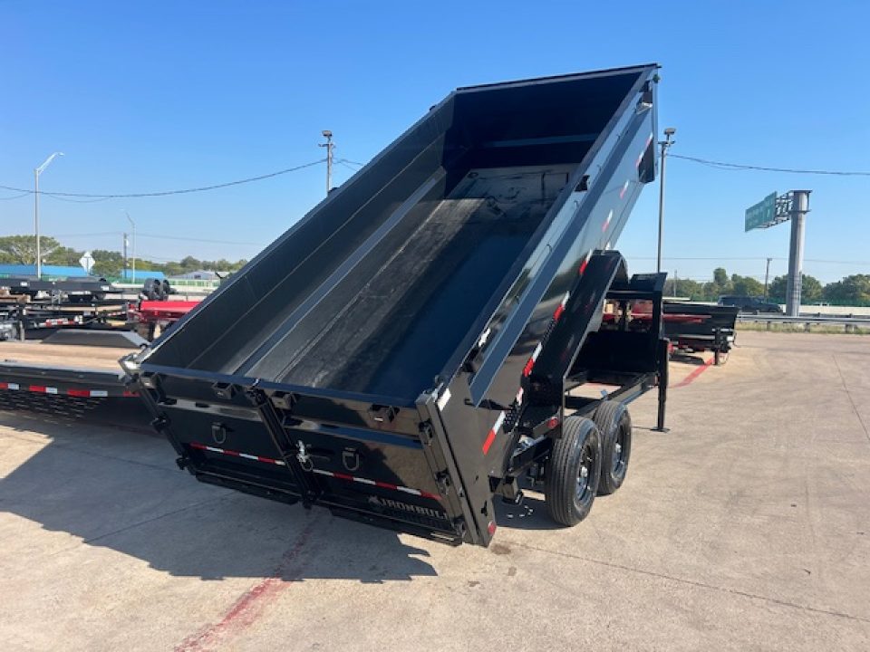 New 2027 Iron Bull DTG 7x16x3 Dump Trailer