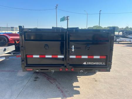 New 2027 Iron Bull DTG 7x16x3 Dump Trailer