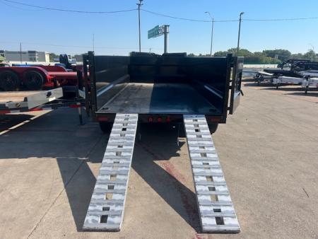 New 2027 Iron Bull DTG 7x16x3 Dump Trailer