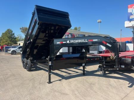 New 2027 Iron Bull DTG 7x16x3 Dump Trailer