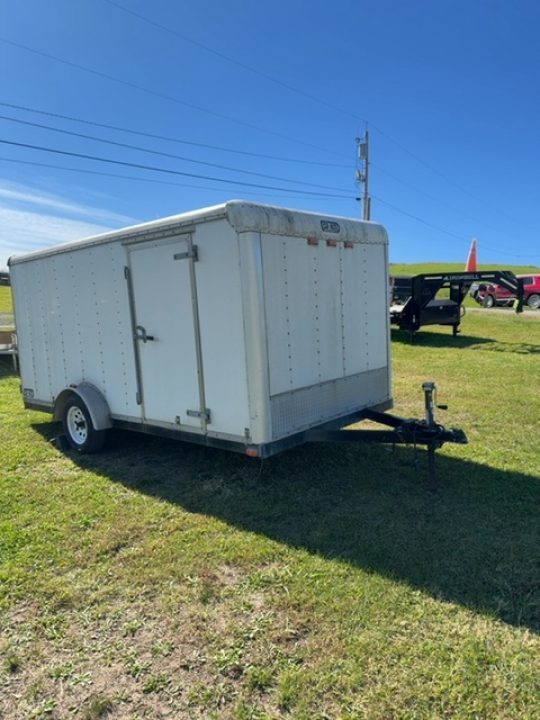 Used USED 2002 Car Mate 7x14 Custom Cargo w/ Barn Doors