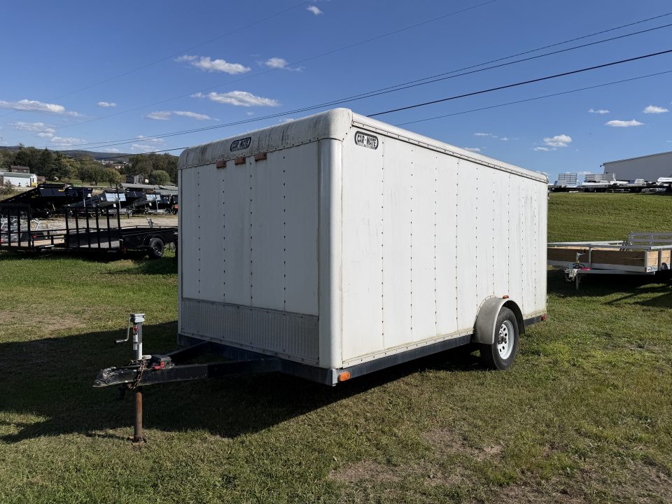 Used USED 2002 Car Mate 7x14 Custom Cargo w/ Barn Doors