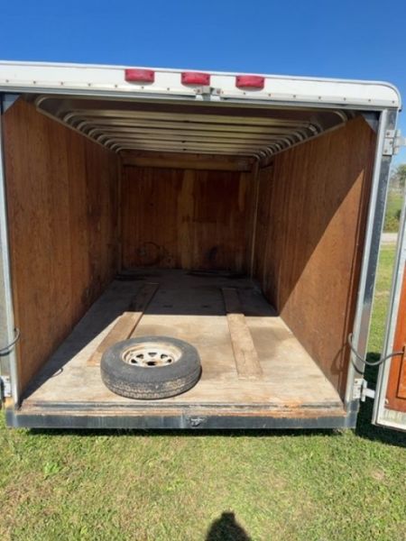 Used USED 2002 Car Mate 7x14 Custom Cargo w/ Barn Doors