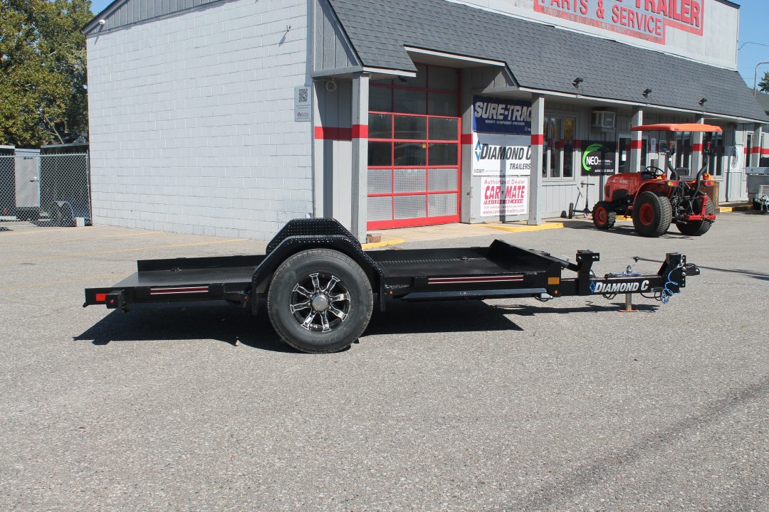New 2027 Diamond C Trailers DSA107 12x77 Equipment Trailer