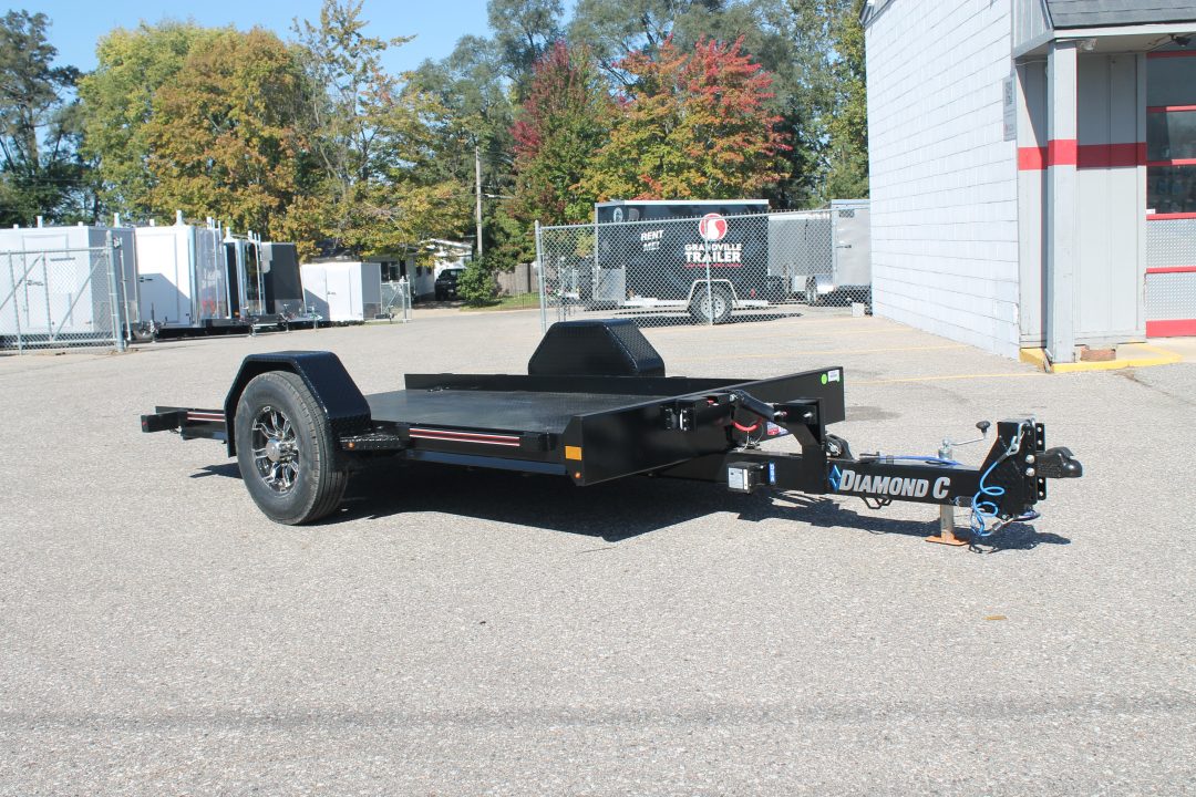 New 2027 Diamond C Trailers DSA107 12x77 Equipment Trailer
