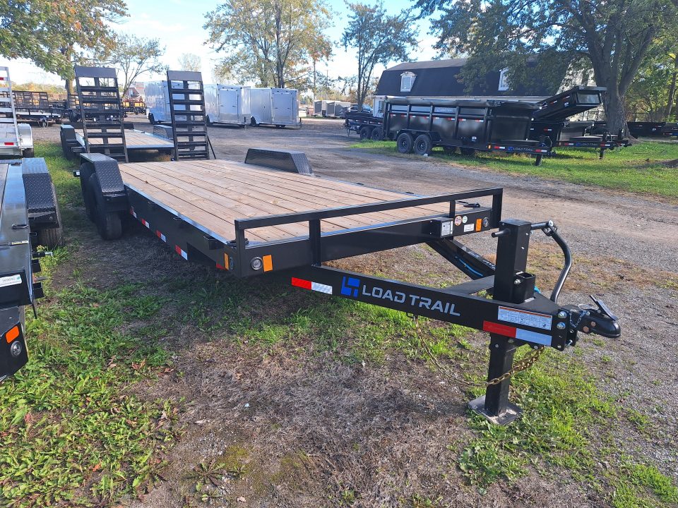 New 2026 Load Trail 83x22 14K Equipment Trailer W/24" HD Ramps