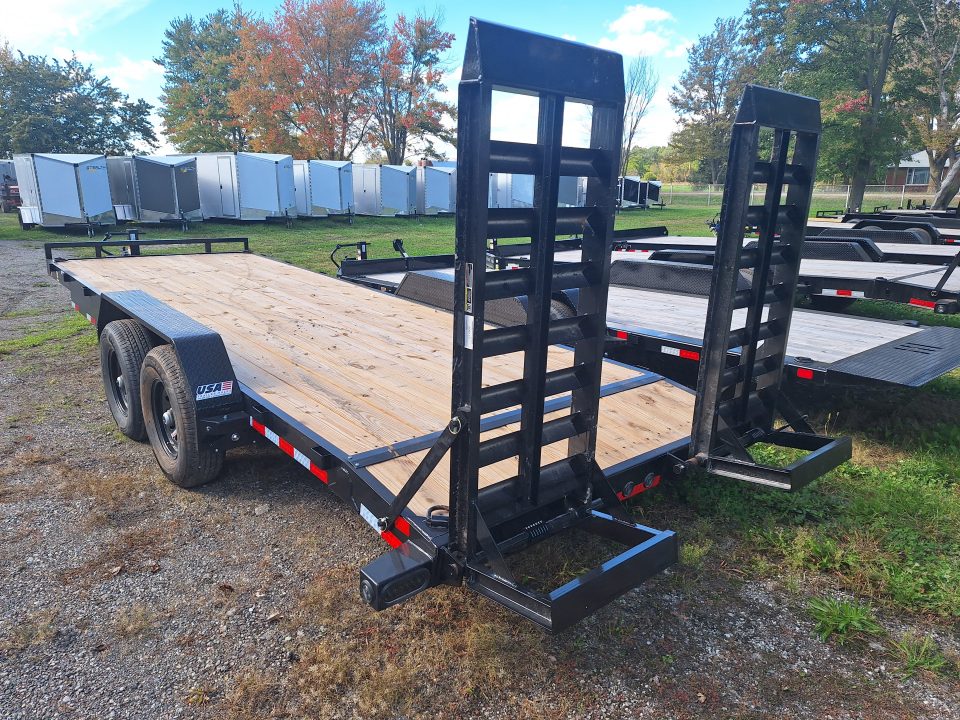 New 2026 Load Trail 83x22 14K Equipment Trailer W/24" HD Ramps