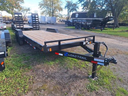 New 2026 Load Trail 83x22 14K Equipment Trailer W/24" HD Ramps